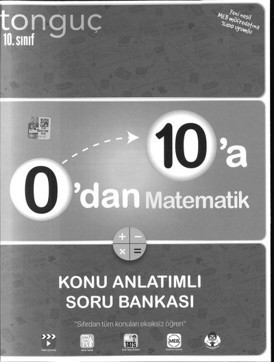0'DAN 10'A MATEMATİK KONU ANLATIMLI SORU BANKASI Fotokopinci -
