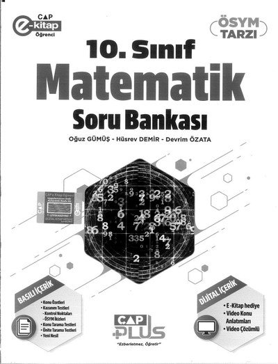 MATEMATİK SORU BANKASI