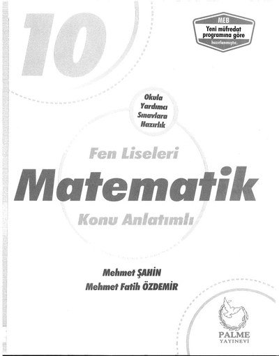 FEN LİSELERİ MATEMATİK KONU ANLATIMLI
