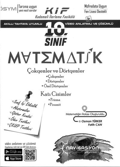 MATEMATİK ÇOKGENLER VE DÖRTGENLER KATI CİSİMLER