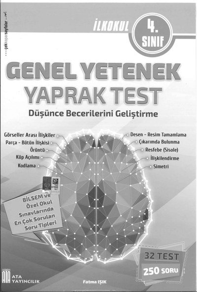 GENEL YETENEK DÜŞÜNCE BECERİLERİNİ GELİŞTİRME Fotokopinci -