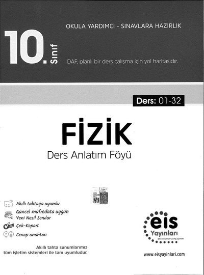 FİZİK DERS ANLATIM FÖYÜ Fotokopinci -