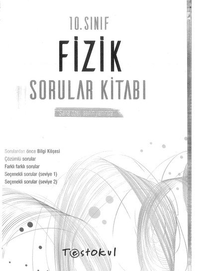 FİZİK SORULAR KİTABI Fotokopinci -