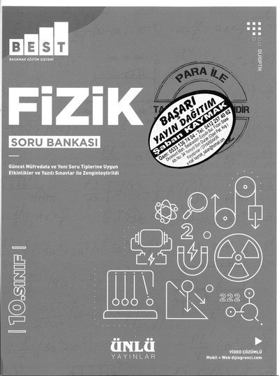 FİZİK SORU BANKASI BEST Fotokopinci -
