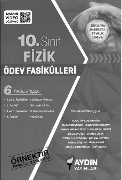 FİZİK ÖDEV FASİKÜLLERİ Fotokopinci -