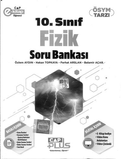 FİZİK SORU BANKASI Fotokopinci -