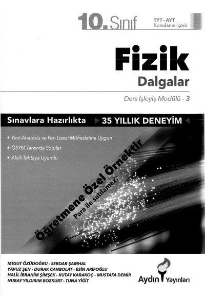 FİZİK DALGALAR