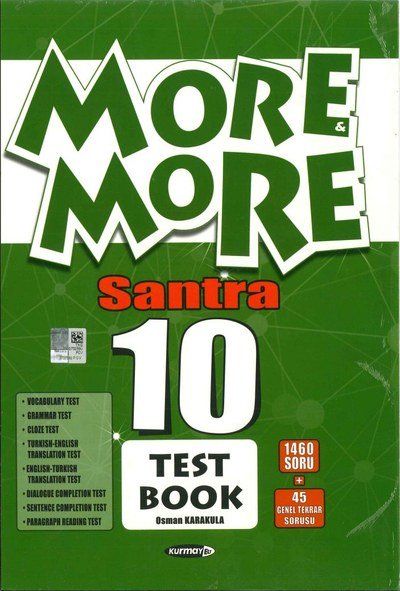 MORE MORE SANTRA 10 TEST BOOK