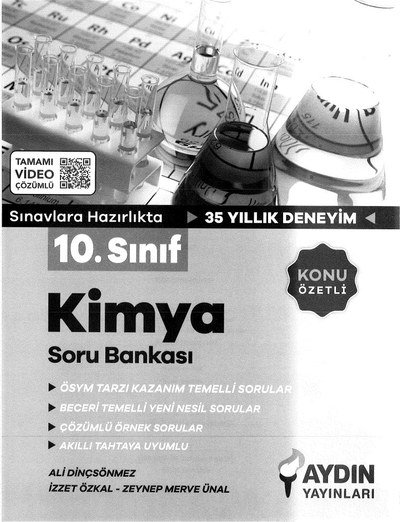 KİMYA SORU BANKASI Fotokopinci -