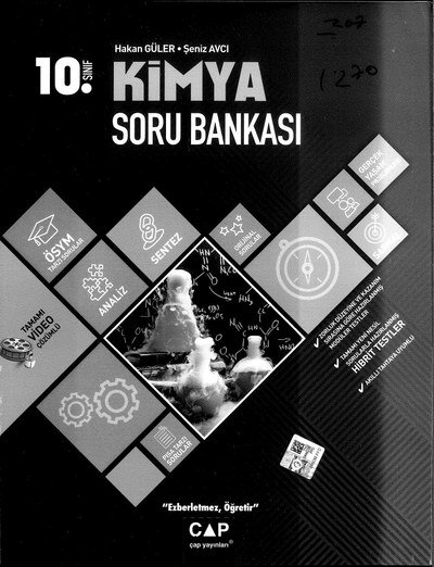 KİMYA SORU BANKASI Fotokopinci -