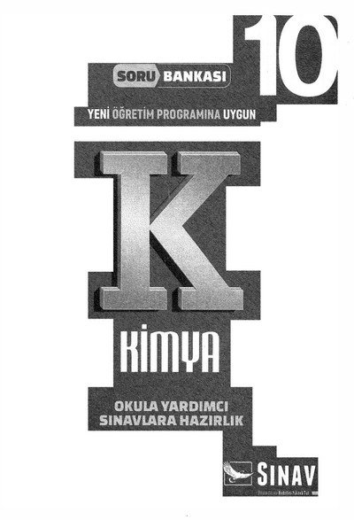 KİMYA SORU BANKASI OKULA YARDIMCI SINAVLARA HAZIRLIK Fotokopinci -