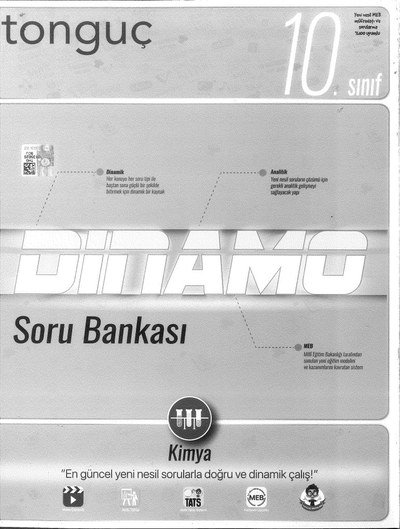 DİNAMO SORU BANKASI KİMYA Fotokopinci -