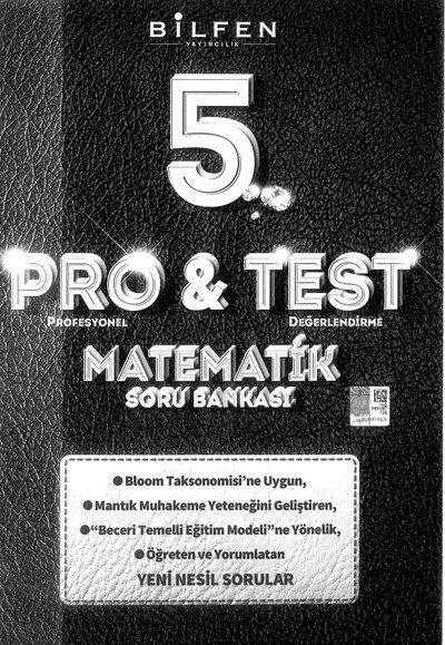 PRO & TEST MATEMATİK SORU BANKASI Fotokopinci -