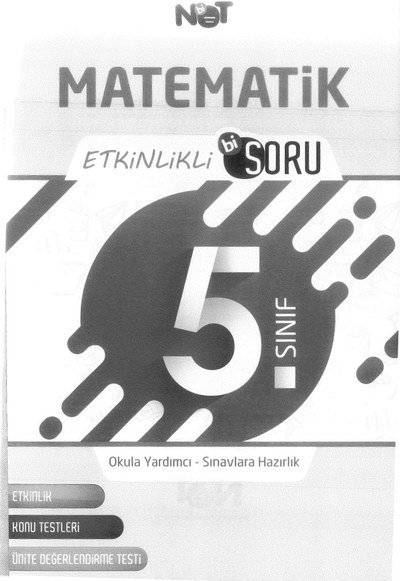 MATEMATİK ETKİNLİKLİ SORU BANKASI Fotokopinci -