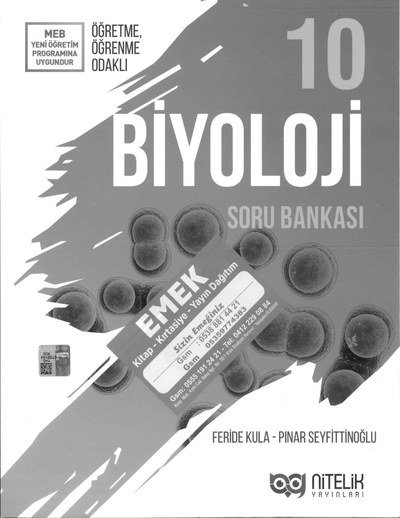 BİYOLOJİ SORU BANKASI Fotokopinci -