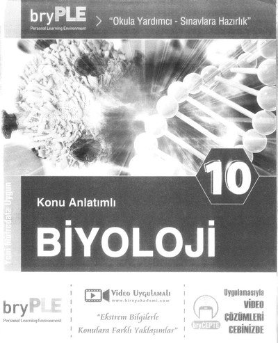 KONU ANLATIMLI BİYOLOJİ Fotokopinci -