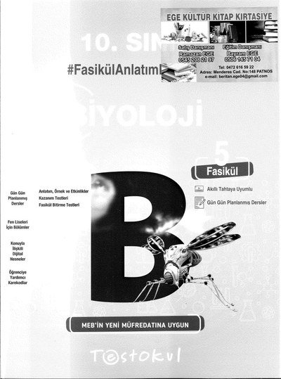 BİYOLOJİ FASİKÜL ANLATIM KİTABI Fotokopinci -