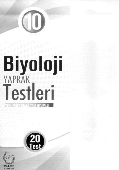 BİYOLOJİ YAPRAK TESTLERİ Fotokopinci -