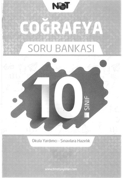 COĞRAFYA SORU BANKASI Fotokopinci -