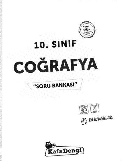 COĞRAFYA SORU BANKASI Fotokopinci -
