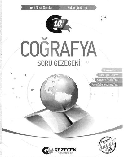 COĞRAFYA SORU GEZEGENİ Fotokopinci -