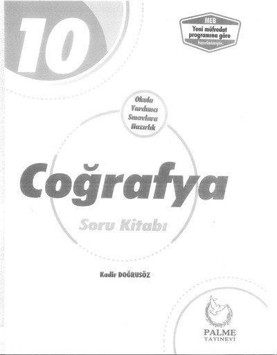 COĞRAFYA SORU KİTABI Fotokopinci -