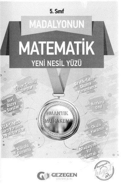 MADALYONUN MATEMATİK YENİ NESİL YÜZÜ Fotokopinci -
