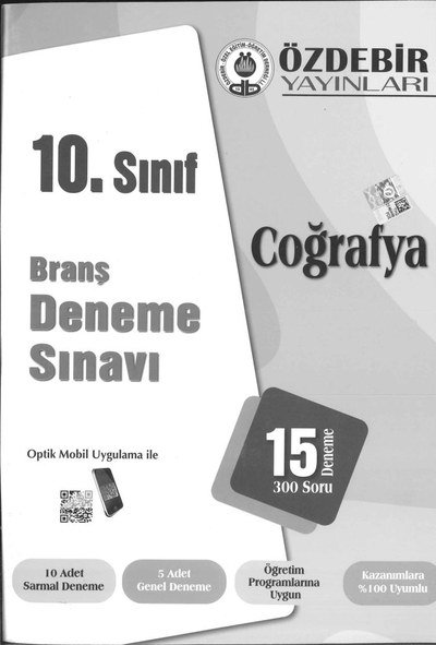 BRANŞ DENEME SINAVI COĞRAFYA 15 DENEME 300 SORU Fotokopinci -