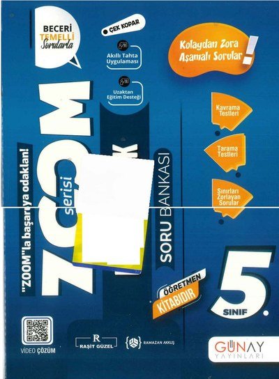 ZOOM SERİSİ MATEMATİK SORU BANKASI Fotokopinci -