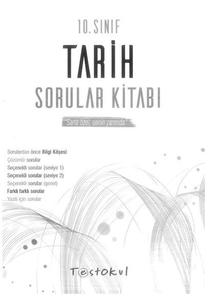 TARİH SORULAR KİTABI Fotokopinci -