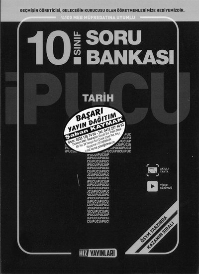 SORU BANKASI TARİH Fotokopinci -