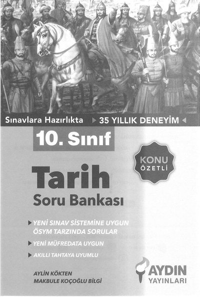 TARİH SORU BANKASI KONU ÖZETLİ Fotokopinci -
