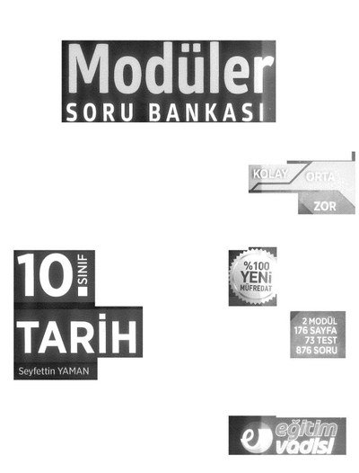 MODÜLER SORU BANKASI TARİH Fotokopinci -