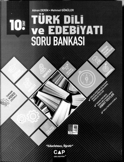 TÜRK DİLİ VE EDEBİYATI SORU BANKASI