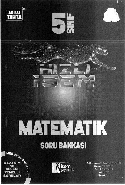 HIZLI İSEM MATEMATİK SORU BANKASI Fotokopinci -