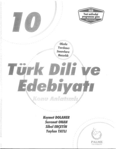 TÜRK DİLİ VE EDEBİYATI KONU ANLATIMLI