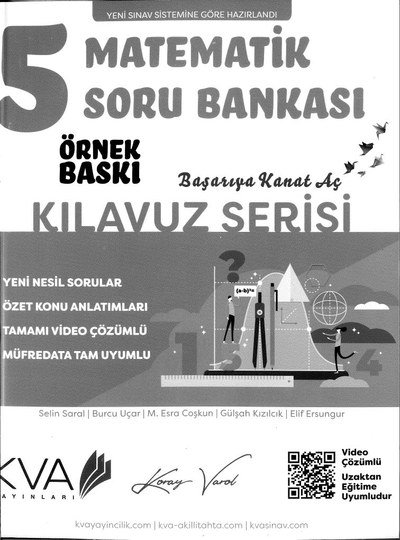 MATEMATİK SORU BANKASI Fotokopinci -