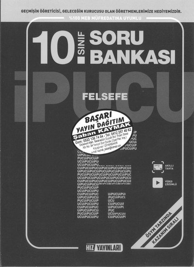 SORU BANKASI FELSEFE Fotokopinci -