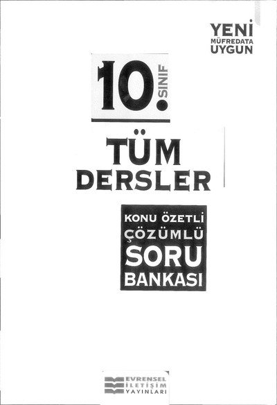 TÜM DERSLER KONU ÖZETLİ ÇÖZÜMLÜ SORU BANKASI Fotokopinci -