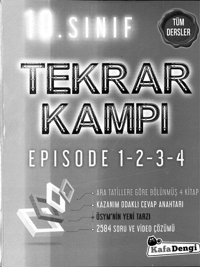 TÜM TEKRAR KAMPI EPISODE 1-2-3-4 Fotokopinci -