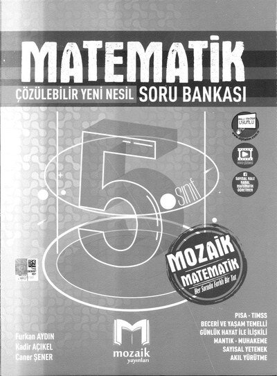 MATEMATİK SORU BANKASI Fotokopinci -