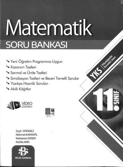 MATEMATİK SORU BANKASI Fotokopinci -