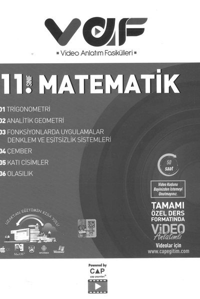 MATEMATİK VİDEO ANLATIM FASİKÜLLERİ