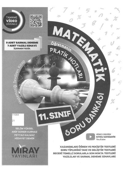 MATEMATİK ÖĞRETMENİN PRATİK NOTLARI SORU BANKASI Fotokopinci -