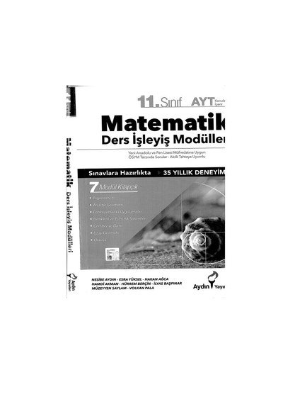 MATEMATİK DERS İŞLEYİŞ MODÜLLERİ Fotokopinci -