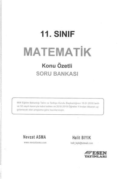 MATEMATİK KONU ÖZETLİ SORU BANKASI Fotokopinci -