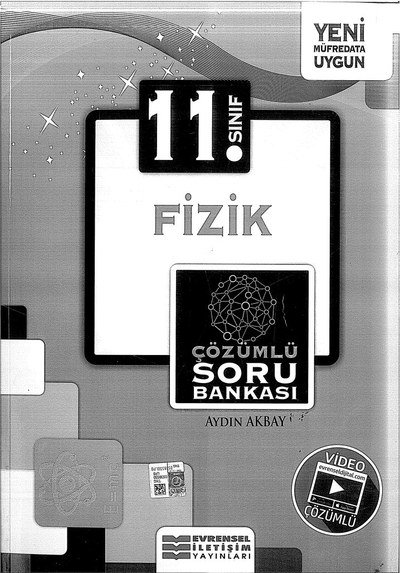FİZİK YENİ MÜFREDATA UYGUN KONU ANLATIMI SORU BANKASI Fotokopinci -