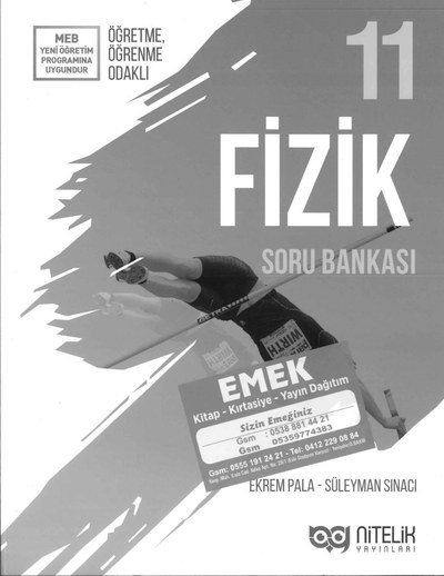 FİZİK SORU BANKASI Fotokopinci -