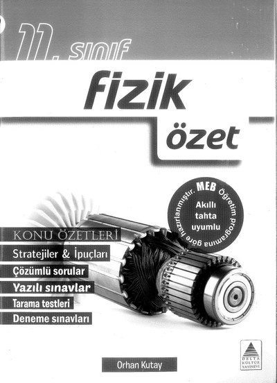 FİZİK ÖZET KONU ÖZETLERİ ÇÖZÜMLÜ SORULAR Fotokopinci -