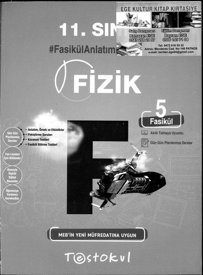FİZİK FASİKÜL ANLATIM KİTABI Fotokopinci -